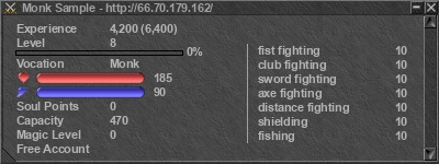 Signature for player Monk Sample