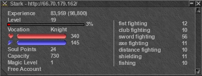 Signature for player Stark